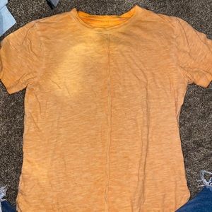 Boys Orange Washed Out Shirt